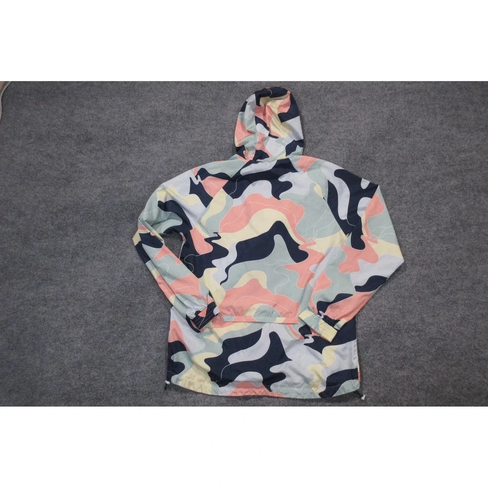 Adidas Originals‎ Jacket Mens Large Multicolor Camo Pastel HZA Windbreaker Rare